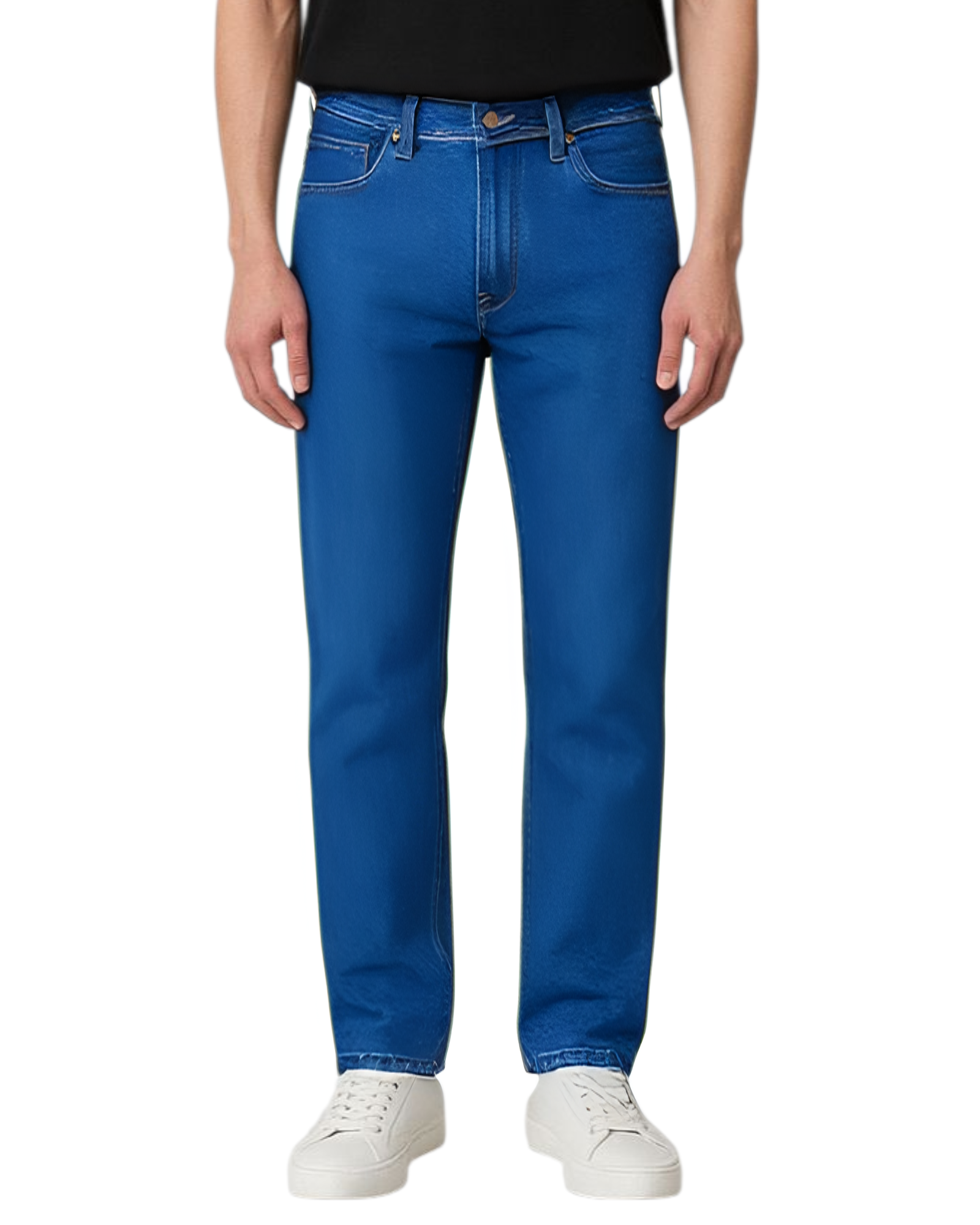 ZYNORA| Diesel Regular Fit Denim Jean-Classic Blue