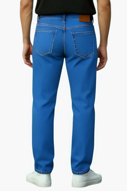 ZYNORA| Diesel Regular Fit Denim Jean-Classic Blue